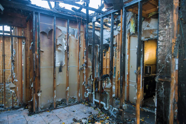 Professional Emergency Fire Cleanup technician working in Conshohocken, PA